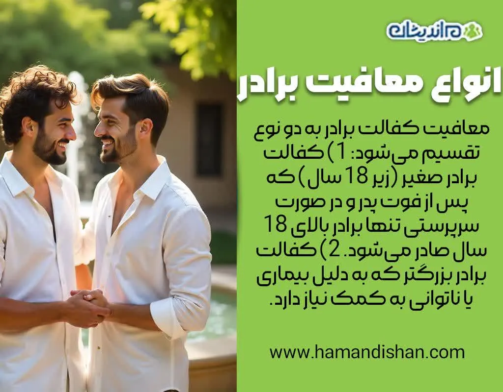 معافیت کفالت برادر