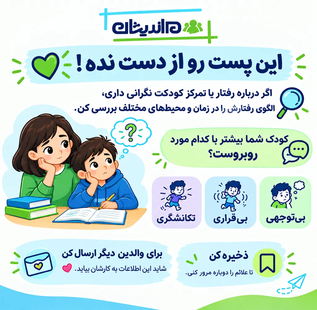 راهکارهای مدیریت ADHD در کودکان