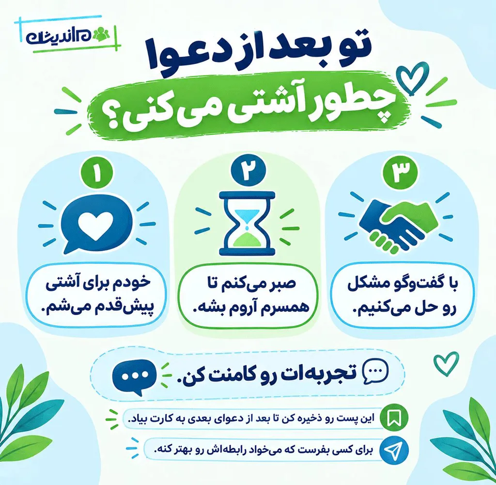 اگر شوهرم قهر کرده، چیکار کنم