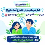 ۱۱ نشانه مهم آمادگی برای ازدواج