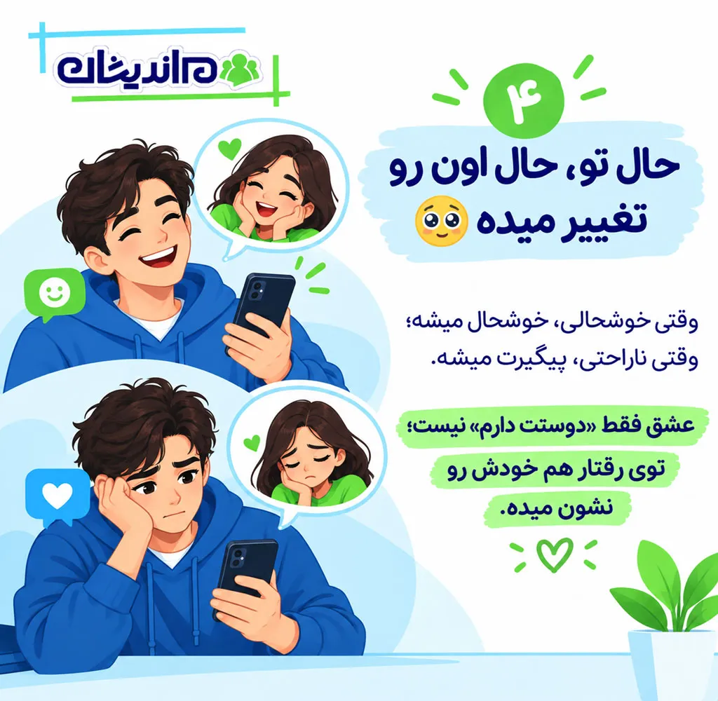 نشانه های مرد عاشق