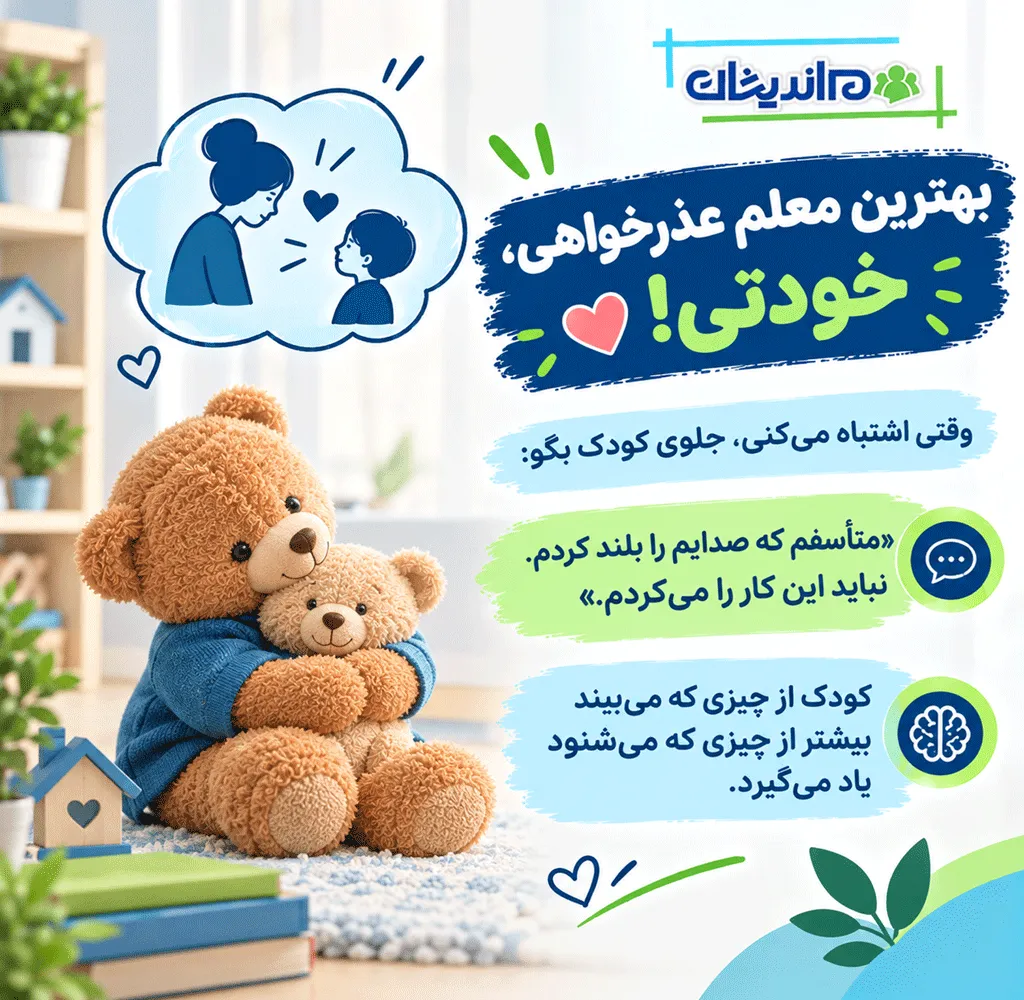 عذرخواهی کودکانه